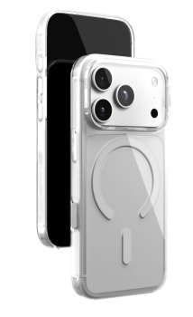 Чехол VLP Puro Case с MagSafe для iPhone 18 Pro Max, прозрачный (10521031) на фоне в магазине Nice case